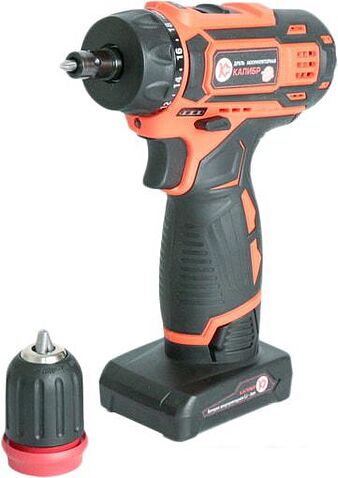 Дрель-шуруповерт Калибр ДА-18-2 (с 2-мя АКБ)