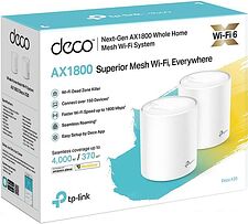 Wi-Fi система TP-Link Deco X20 (2 шт.) Wi-Fi система TP-Link Deco X20 (2 шт.)