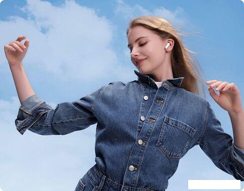 Наушники Huawei FreeBuds SE 2 (керамический белый, международная версия)