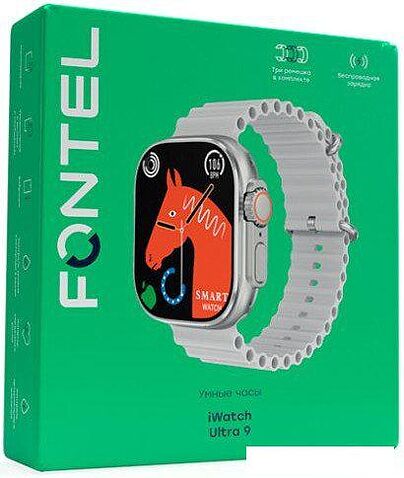 Умные часы Fontel iWatch Ultra 9 (титановый)