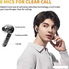 Наушники QCY AilyBuds Pro (темно-синий)