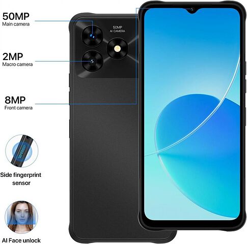 Смартфон Umidigi G5 Mecha 8GB/128GB (черный)