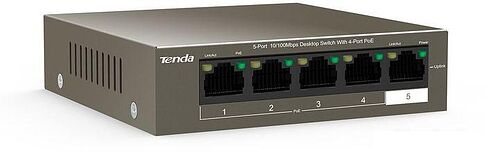 Неуправляемый коммутатор Tenda TEF1105P-4-63W