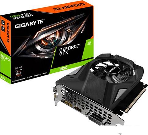 Видеокарта Gigabyte GeForce GTX 1630 OC 4G GV-N1630OC-4GD