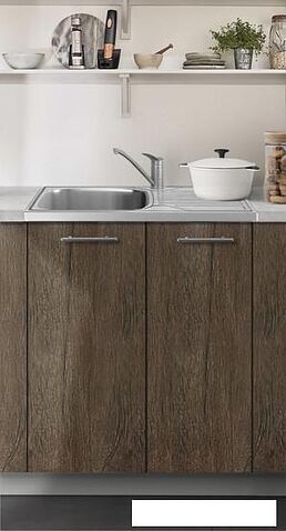 Шкаф напольный Артём-Мебель 600мм СН-114.21 (дуб экспрессив бронзовый)