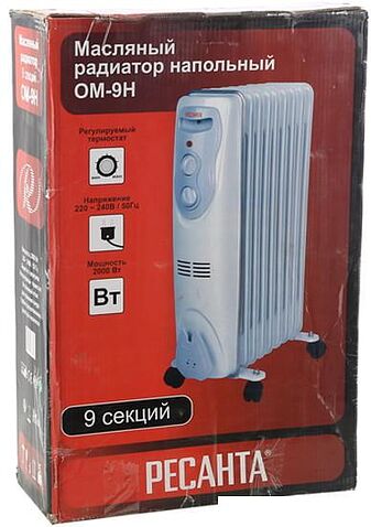 Масляный радиатор Ресанта ОМ-9Н