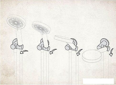 Душевая система  Deante BXYSX44T-4