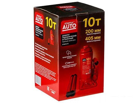 Бутылочный домкрат Startul Auto ST8018-10 10т