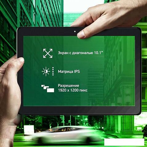 Планшет Digma Optima 1414D 4G (черный)