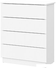 Комод NN мебель КМ 1 (белый текстурный)