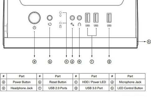 Корпус Zalman S5 (белый)