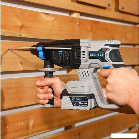 Перфоратор Deko ZKCH20 084-1042 (с 2-мя АКБ, кейс)