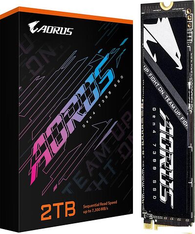 SSD Gigabyte Aorus Gen4 7300 2TB AG4732TB N