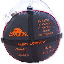 Спальный мешок AlexikA Aleut (оливковый, правая молния)