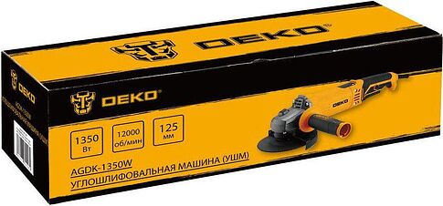 Угловая шлифмашина Deko AGDK-1350W 084-1080
