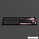 Набор кейкапов Akko Black & Pink Cherry Profile keycaps 229 шт