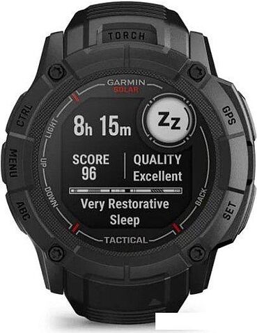Умные часы Garmin Instinct 2x Solar Tactical Edition (черный)