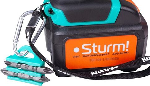 Дрель-шуруповерт Sturm CD3224L (с 2-мя АКБ, кейс)