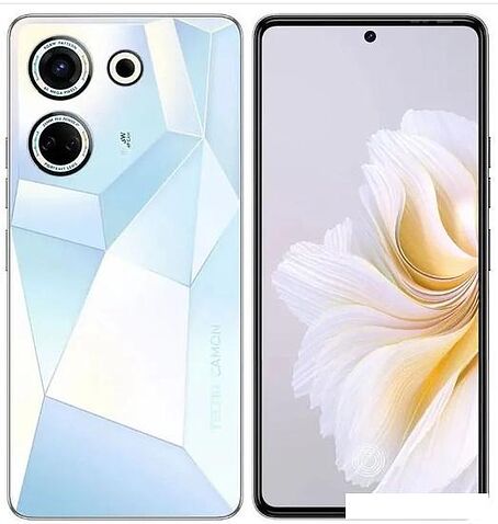 Смартфон Tecno Camon 20 8GB/256GB (ледниковое свечение)