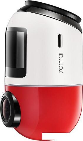 Видеорегистратор 70mai Dash Cam Omni 128GB (красный/белый)