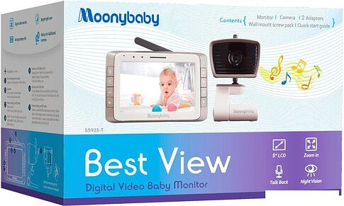 Видеоняня Moonybaby 55935