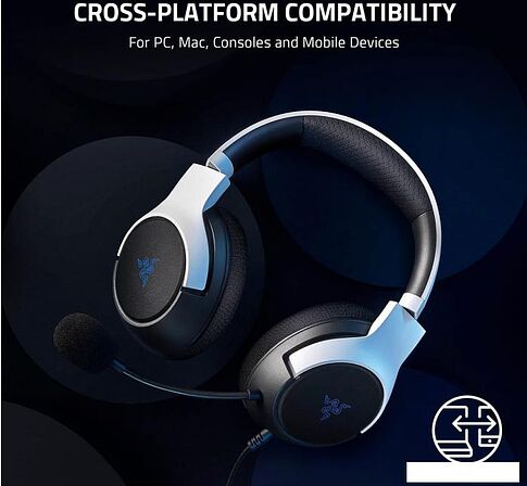 Наушники Razer Kaira X для PlayStation (белый)