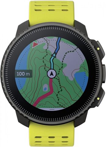 Умные часы Suunto Vertical (черный/лимонный)