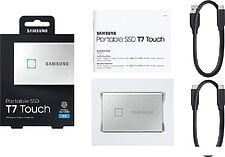 Внешний накопитель Samsung T7 Touch 2TB (серебристый)