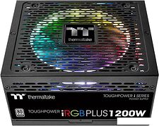 Блок питания Thermaltake Toughpower iRGB PLUS 1200W Platinum TT Premium Edition Блок питания Thermaltake Toughpower iRGB PLUS 1200W Platinum TT Premium Edition