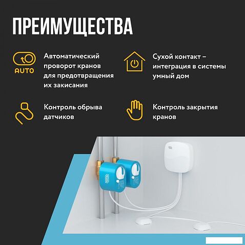 Набор защиты от протечек Stahlmann Base 1/2 2287301