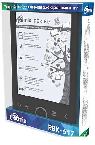 Электронная книга Ritmix RBK-617