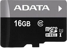 Карта памяти A-Data Premier microSDHC UHS-I (Class 10) 16GB (AUSDH16GUICL10-R) Карта памяти A-Data Premier microSDHC UHS-I (Class 10) 16GB (AUSDH16GUICL10-R)