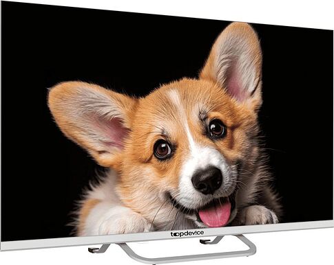 Телевизор Topdevice 32" SMART TV YаOS 03 (белый)