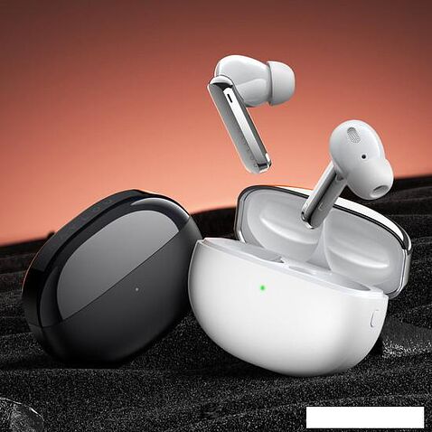 Наушники Haylou W1 ANC (белый/серебристый)