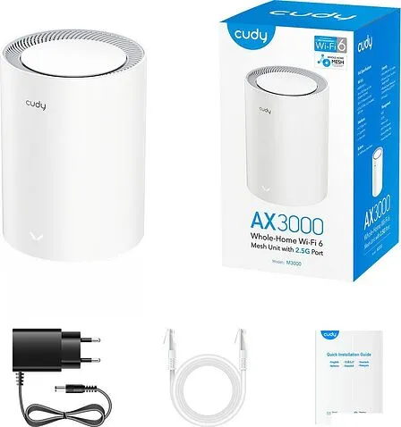 Wi-Fi роутер Cudy M3000 2.0 (1-Pack)