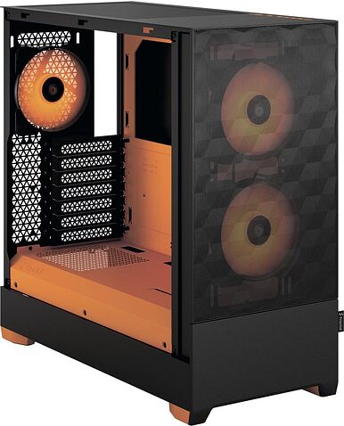 Корпус Fractal Design Pop Air RGB Orange Core TG Clear Tint FD-C-POR1A-05