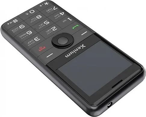 Кнопочный телефон Xenium X700 (черный)