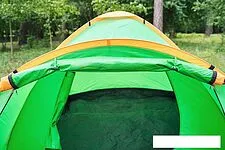 Треккинговая палатка Sundays Camp 4 (зеленый/желтый)