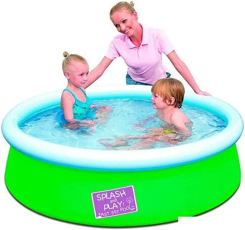 Надувной бассейн Bestway 152x38 (зеленый) [57241]