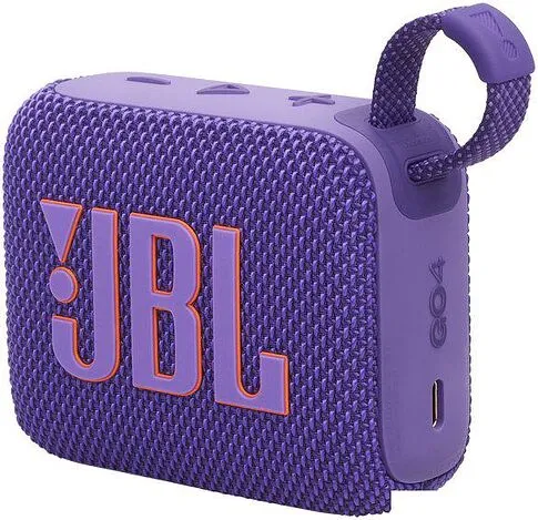 Беспроводная колонка JBL Go 4 (фиолетовый)