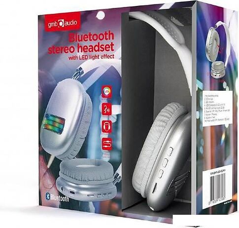Наушники Gembird BHP-LED-02-W