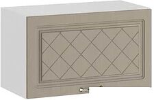 Шкаф навесной Трия Бьянка 1В6Г (дуб кофе)