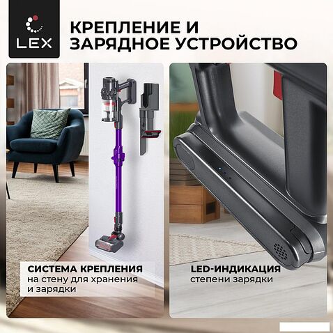 Пылесос LEX LXVCS 7072
