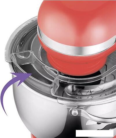 Планетарный миксер Kitfort KT-3416-1 (красный)