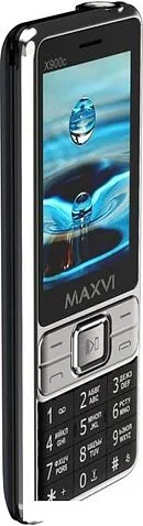 Кнопочный телефон Maxvi X900c (черный)