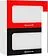 Шкаф навесной Кортекс-мебель Корнелия Мара ВШ60-2г2ст (красный/черный)