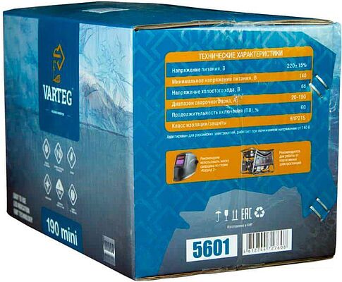 Сварочный инвертор FoxWeld Varteg 190 Mini