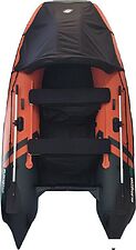 Моторно-гребная лодка Gladiator E380PRO BSM5024 (оранжевый/темно-зеленый)