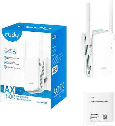 Усилитель Wi-Fi Cudy RE1500 1.0