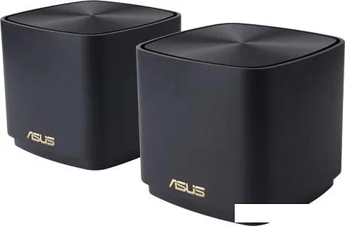 Wi-Fi система ASUS ZenWiFi AX Mini XD4 (2 шт., черный)